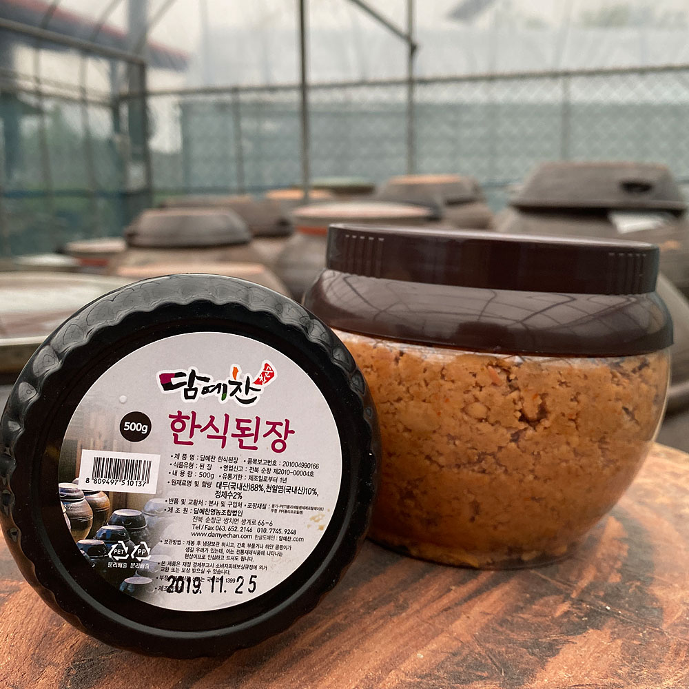 순창재래식된장 한식 시골 조선 맛있는 국산콩 1kg 담예찬 - 상세 이미지 3