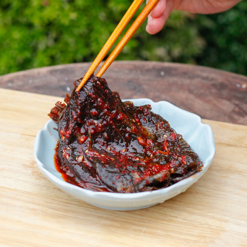순창 깻잎장아찌 양념 국산 삭힌깻잎 순창 명인 박현순어머님 300g, 1개 이미지 7