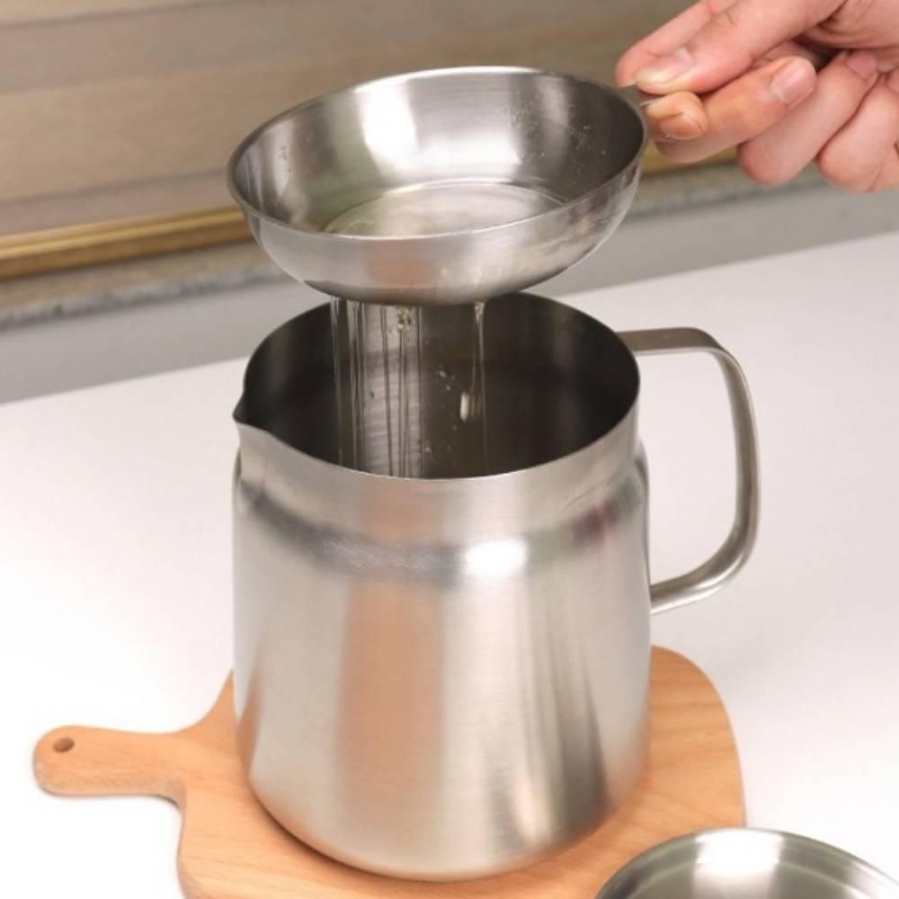 튀김팬 거름망 304스텐레스 세트 스틸 캠핑주방용품