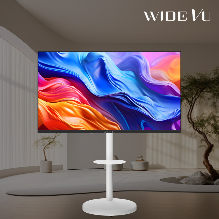 와이드무빙뷰 삼탠바이미 셋트 165cm(65인치) UHD 4K 스마트 이동식 TV 중소바이미 셀프설치가능