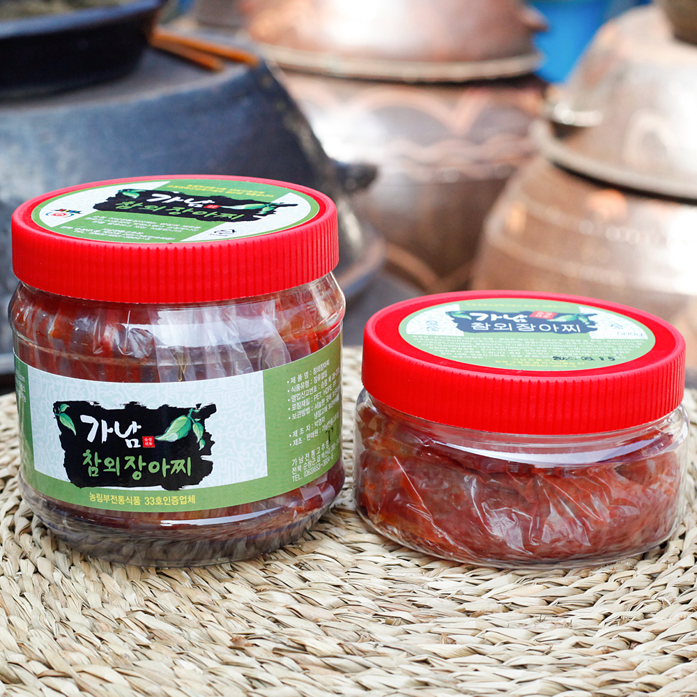 고추장 참외장아찌 순창 짱아치 밑반찬 가남 500g - 상세 이미지 2