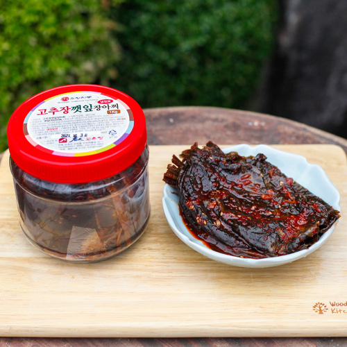 순창 깻잎장아찌 양념 국산 삭힌깻잎 순창 명인 박현순어머님 300g, 1개 이미지 8