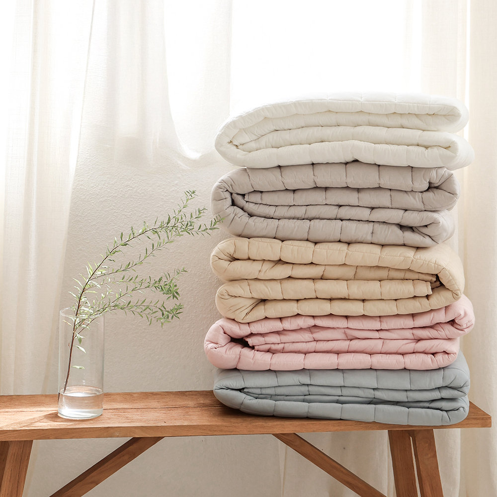 모제무드 텐셀모달100 목화솜 누빔 매트리스패드 모달 침대패드 고정밴드 없음 SS