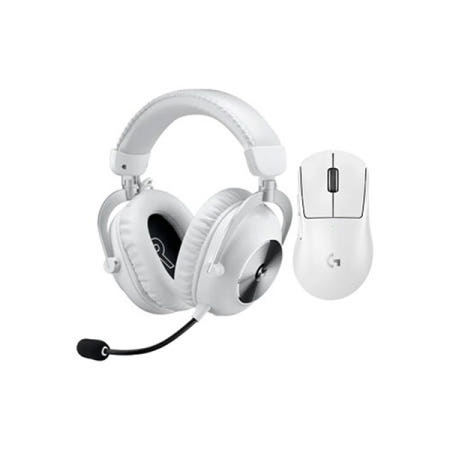 로지텍 로지텍 G PRO X SUPERLIGHT 2 DEX + PRO X 2 무선 마우스 헤드셋 세트 (화이트)