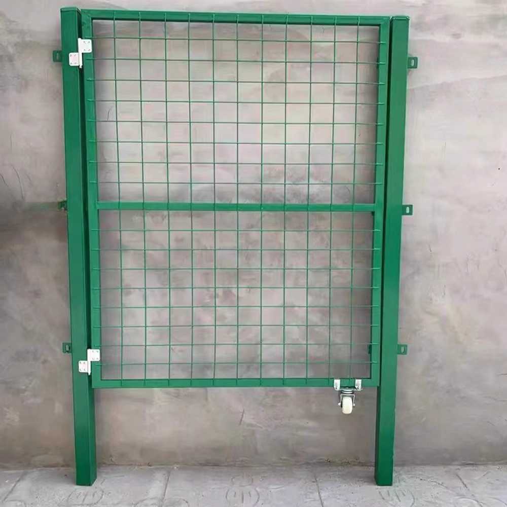 메쉬휀스 메쉬대문 격벽 동물방지망 주택 울타리펜스 120x150cm 단문 - 상품 이미지