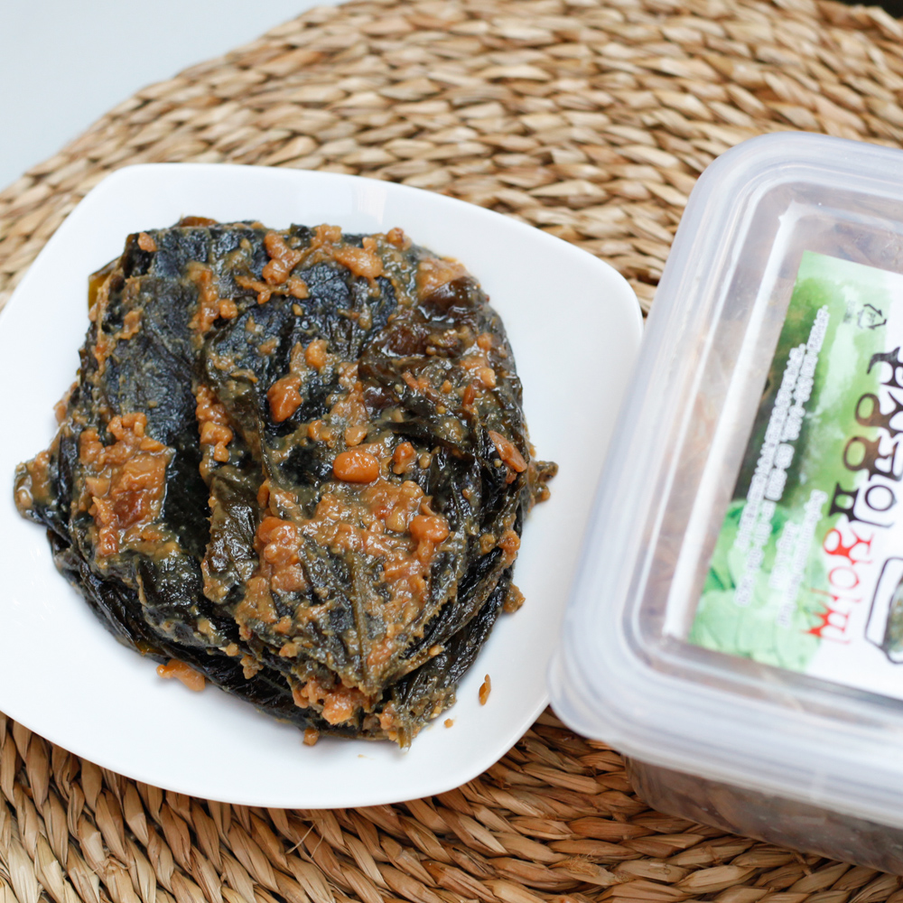 된장 콩잎 삭힌 장아찌 맛난반찬 순창 이기남 1kg 이미지 8