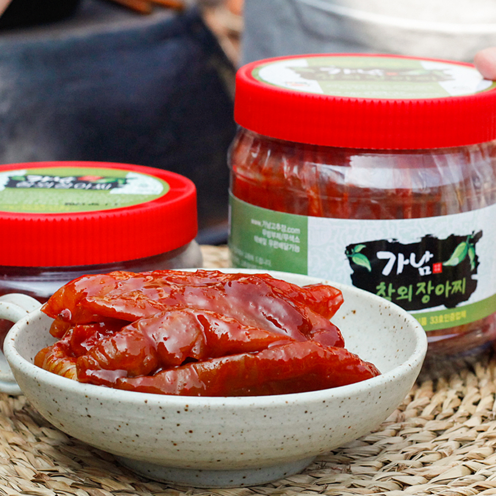 고추장 참외장아찌 순창 짱아치 밑반찬 가남 500g - 상세 이미지 5