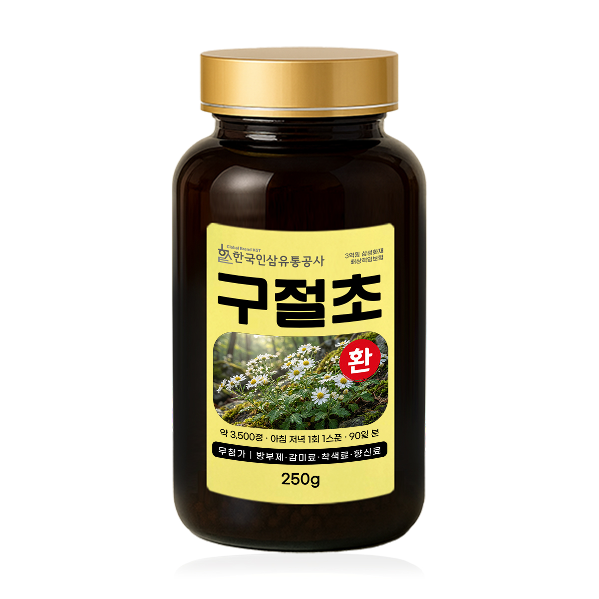 구절초환 (대용량 실속형 약 3500정 90일분) 건강환 상품번호 (6103) - 상품 이미지