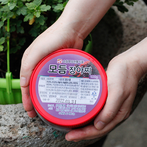 모듬장아찌 고추장 혼합 모둠 국산재료 1kg 순창 명성 - 상세 이미지 3