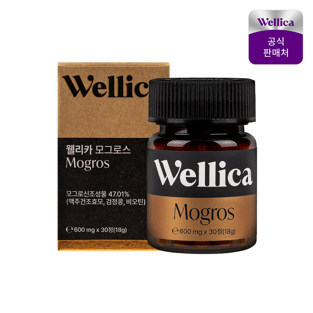 비오틴 독일 맥주효모 판토텐산 어성초 검은콩 검은통 모그로스 웰리카 30캡슐, 1개 제품 이미지