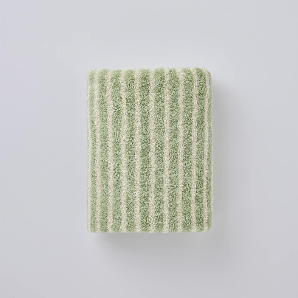 코에르 호텔 수건 40수 코마사 고급 세면 타월 답례품 스트라이프 1P