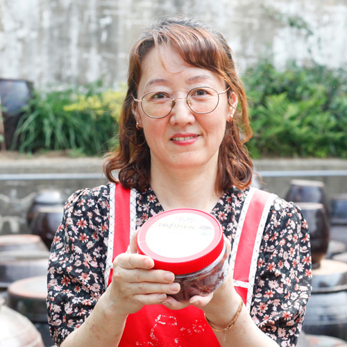 더덕장아찌 고추장 어르신 노인 반찬 순창 민속 500g - 상품 이미지
