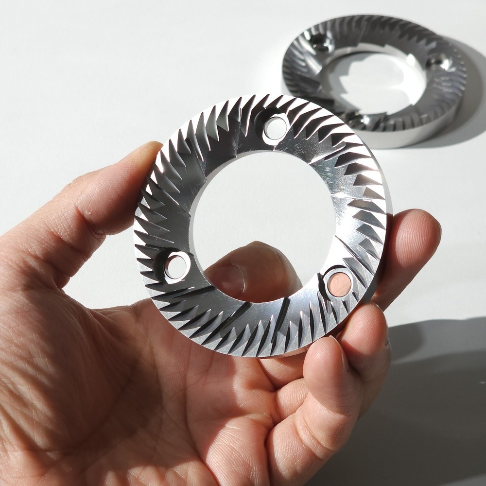 안핌 슈퍼 카이마노 그라인더 칼날 75mm 날 스코디2 실버 온 디맨드 버 - 상세 이미지 3