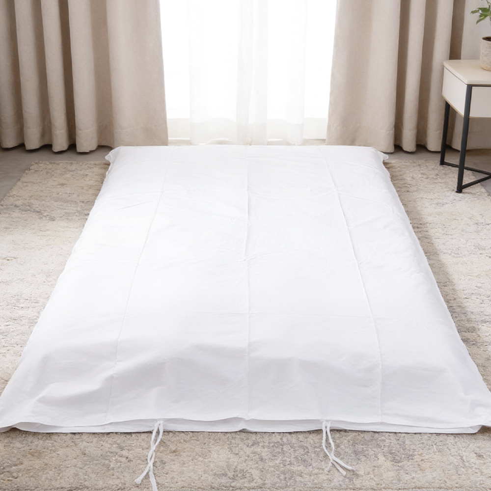 한실 요커버 구김없는 호텔침구 무지 관리형 40수 화이트, K 킹(230x240cm)