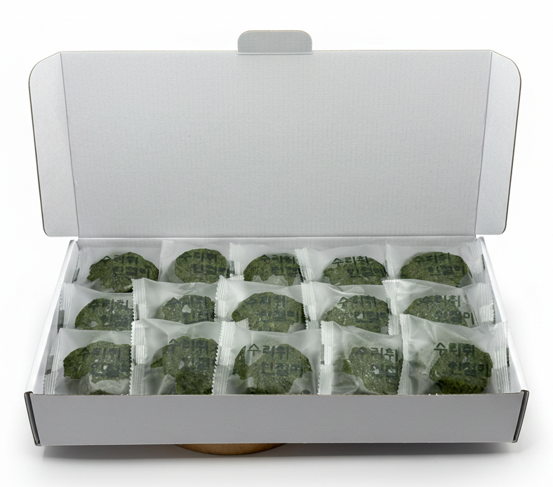 산지직송 원조 명품 수리취 인절미 선물세트 1kg,1.5kg 선물포장 답례품 - 상세 이미지 3