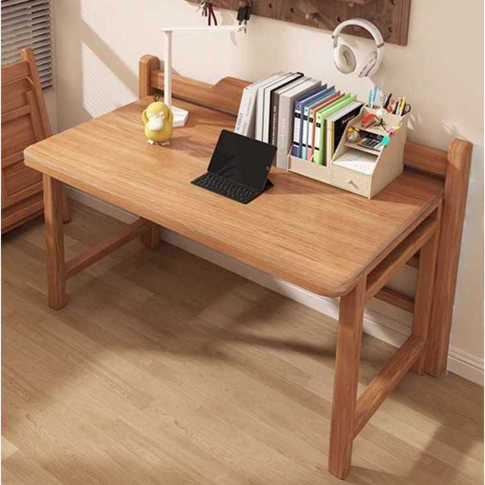 접이식 원목 책상 폴딩 컴퓨터 공간활용 가정용 미니 80cm / 월넛 - 상품 이미지