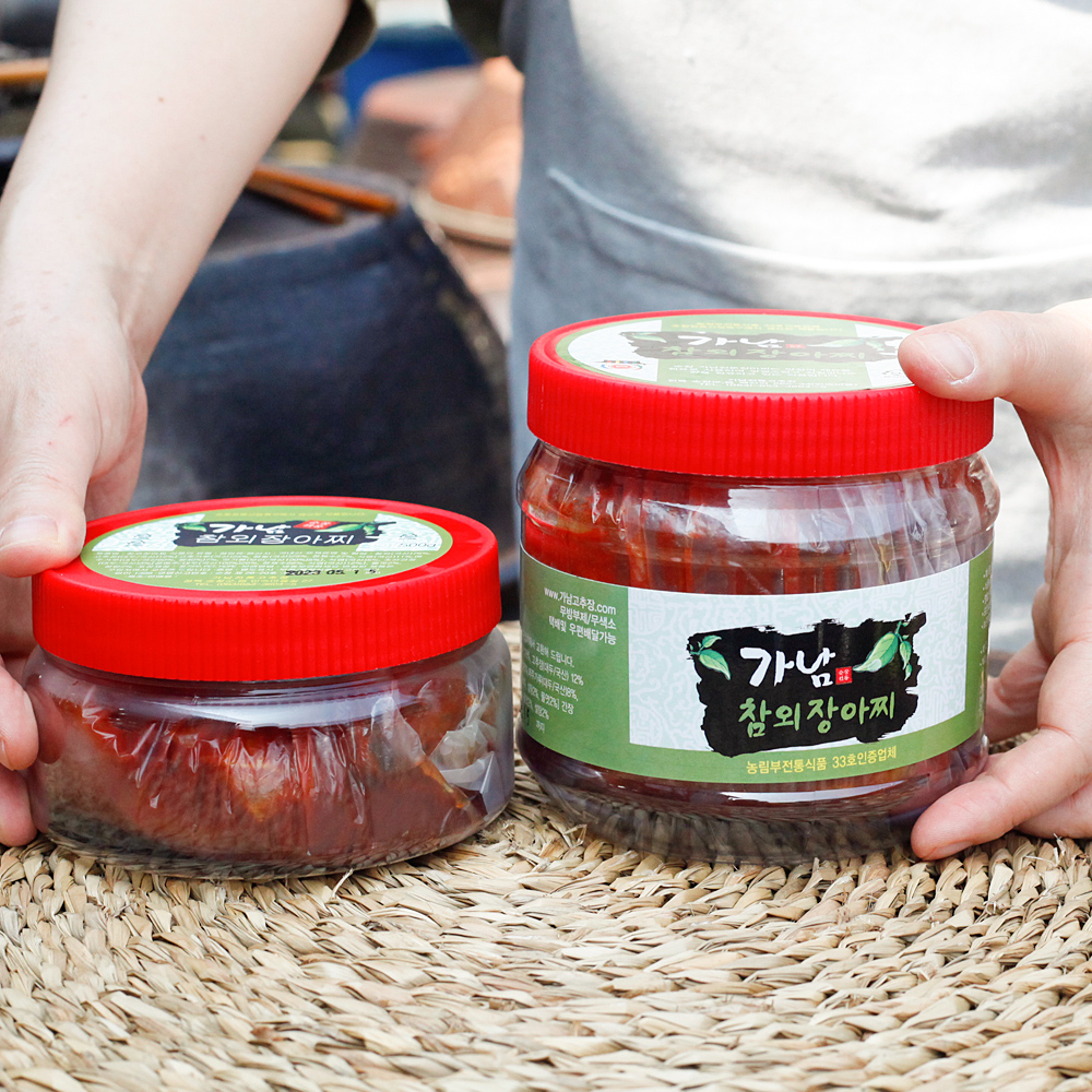 고추장 참외장아찌 순창 짱아치 밑반찬 가남 500g 이미지 7