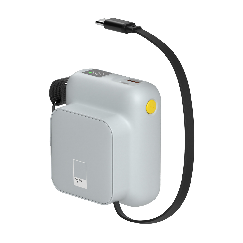 이어맥 고속 충전 보조배터리 10000mAh 22.5W 릴 케이블 일체형 - 상세 이미지 5