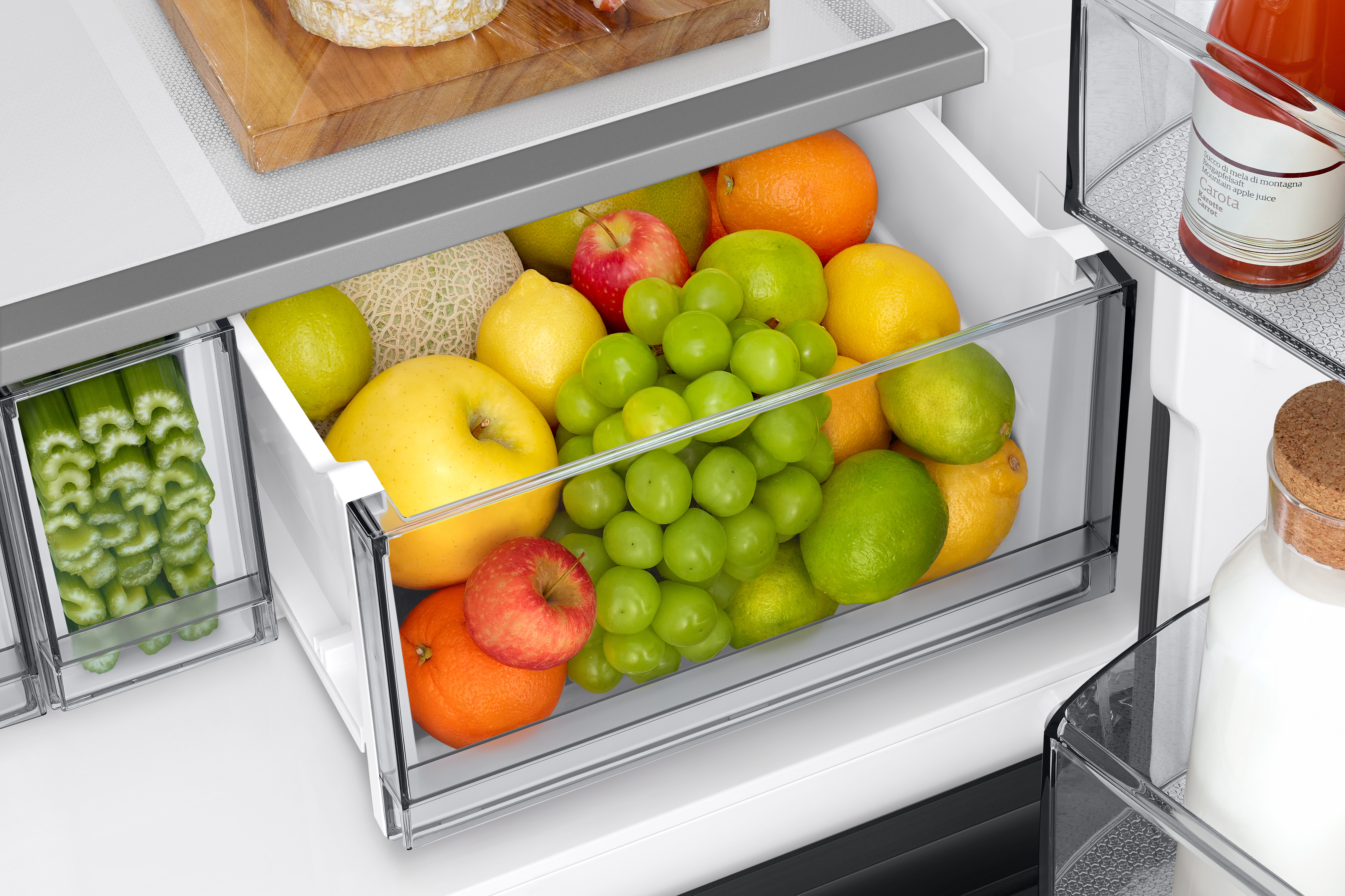 삼성 비스포크 AI 냉장고 25년형 4도어 키친핏Max RM70F63M2A 푸드쇼케이스