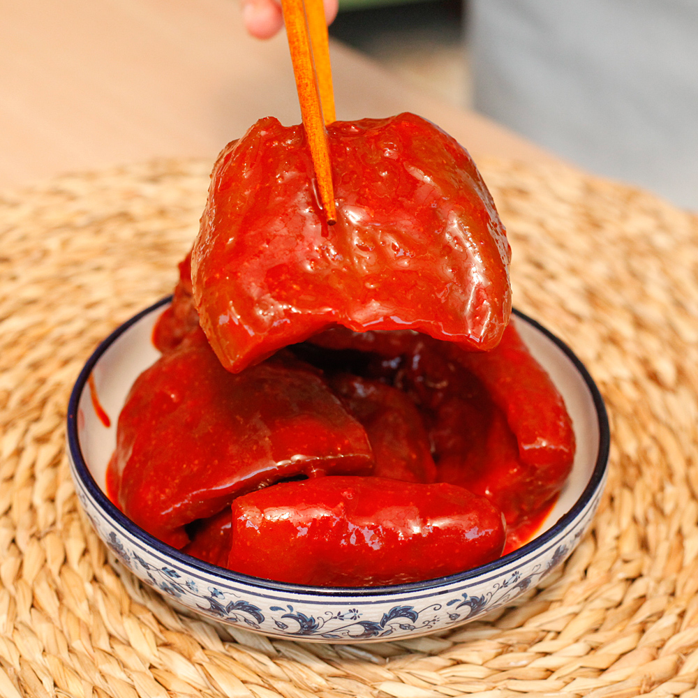무장아찌 고추장 무짠지 노인 어르신 반찬 순창 민속 500g - 상세 이미지 5