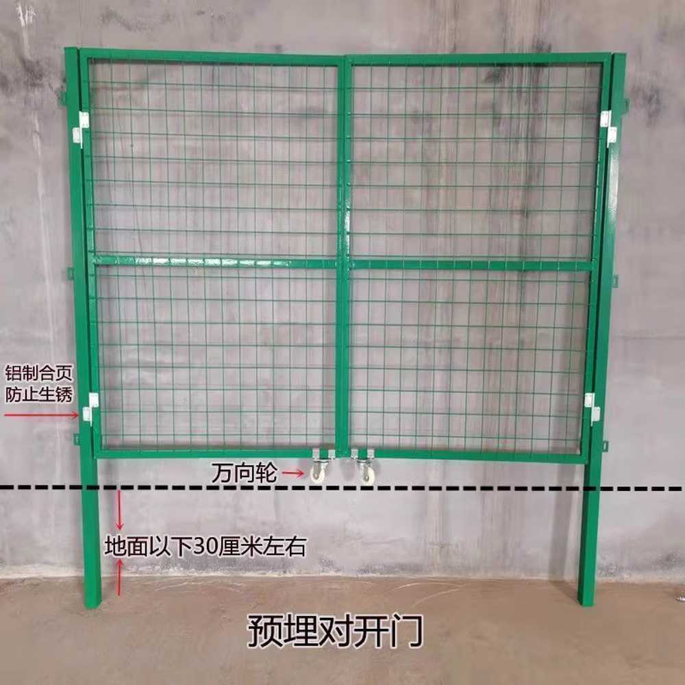 메쉬휀스 메쉬대문 격벽 동물방지망 주택 울타리펜스 120x150cm 단문 - 상세 이미지 5