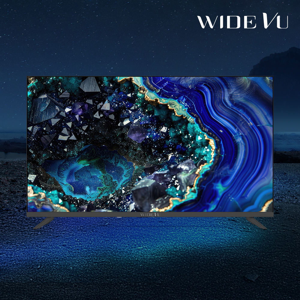 와이드뷰 구글 스마트 QLED 139cm(55인치) UHD 4K TV EKW551QA 기사방문 스탠드설치 무료 - 상품 이미지