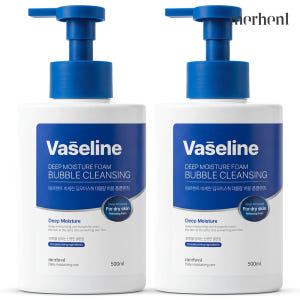 1+1 메르헨트 바세린 버블 대용량 폼클렌징 500ml 약알칼리 세안제 ... 솔직 후기 | 피부 타입별 분석 - 상품 이미지 1