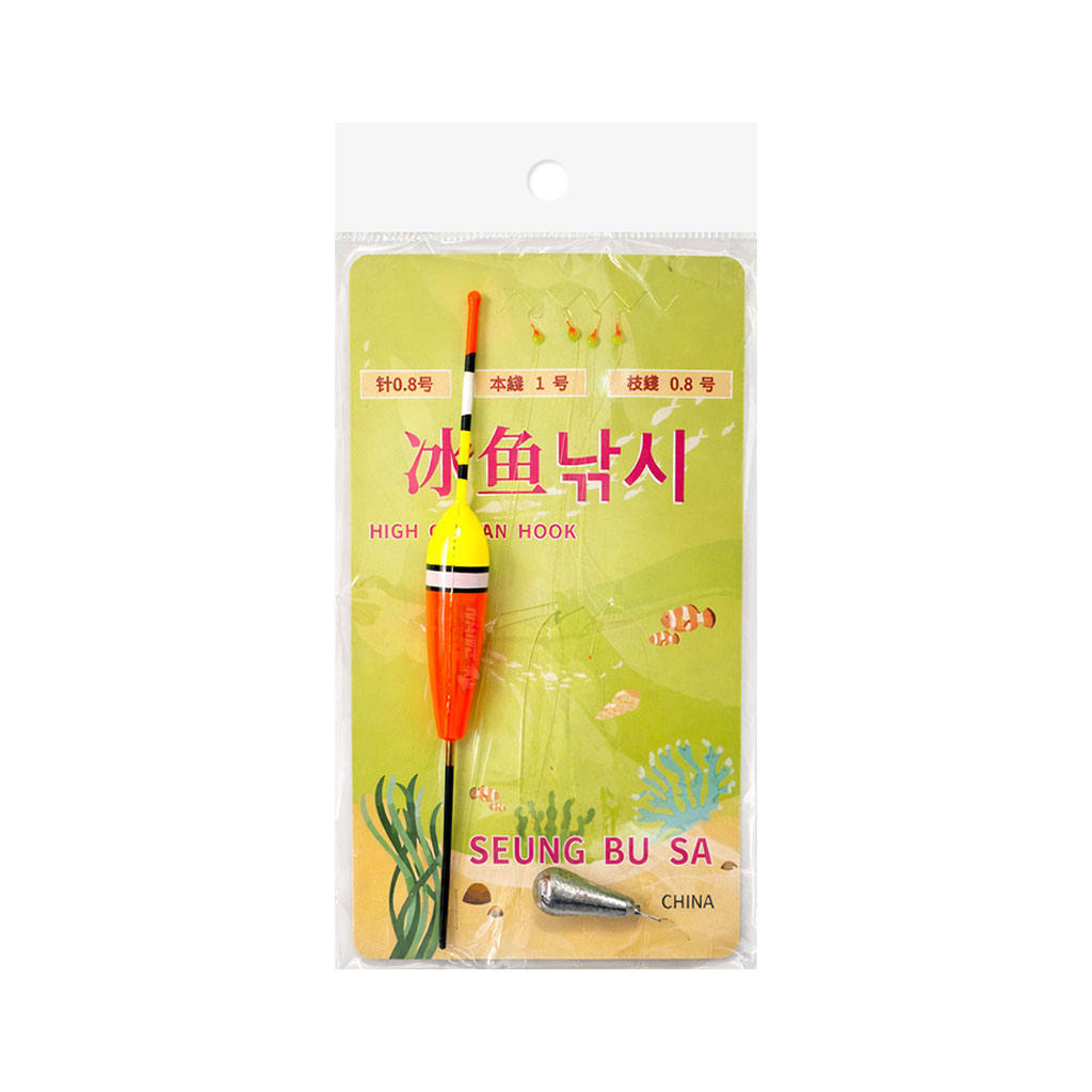 승부사 견지대 빙어 채비 세트 숏타입 얼음 낚시대 피라미 계곡 낚시 - 상세 이미지 3