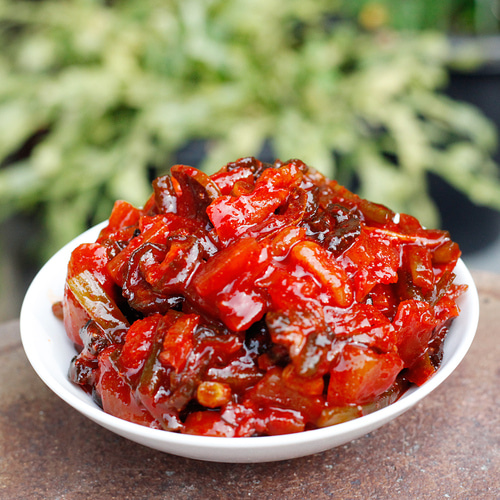 혼합장아찌 모듬 국산재료 6종류 500g 순창 명성 - 상세 이미지 2