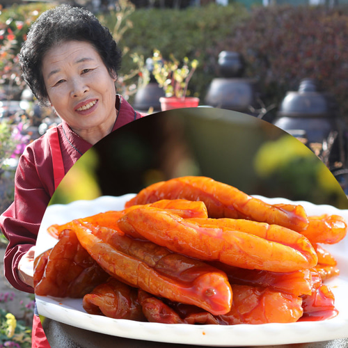 참외장아찌 밑반찬 반찬세트 고추장절임 1kg 순창 내고향 - 상품 이미지