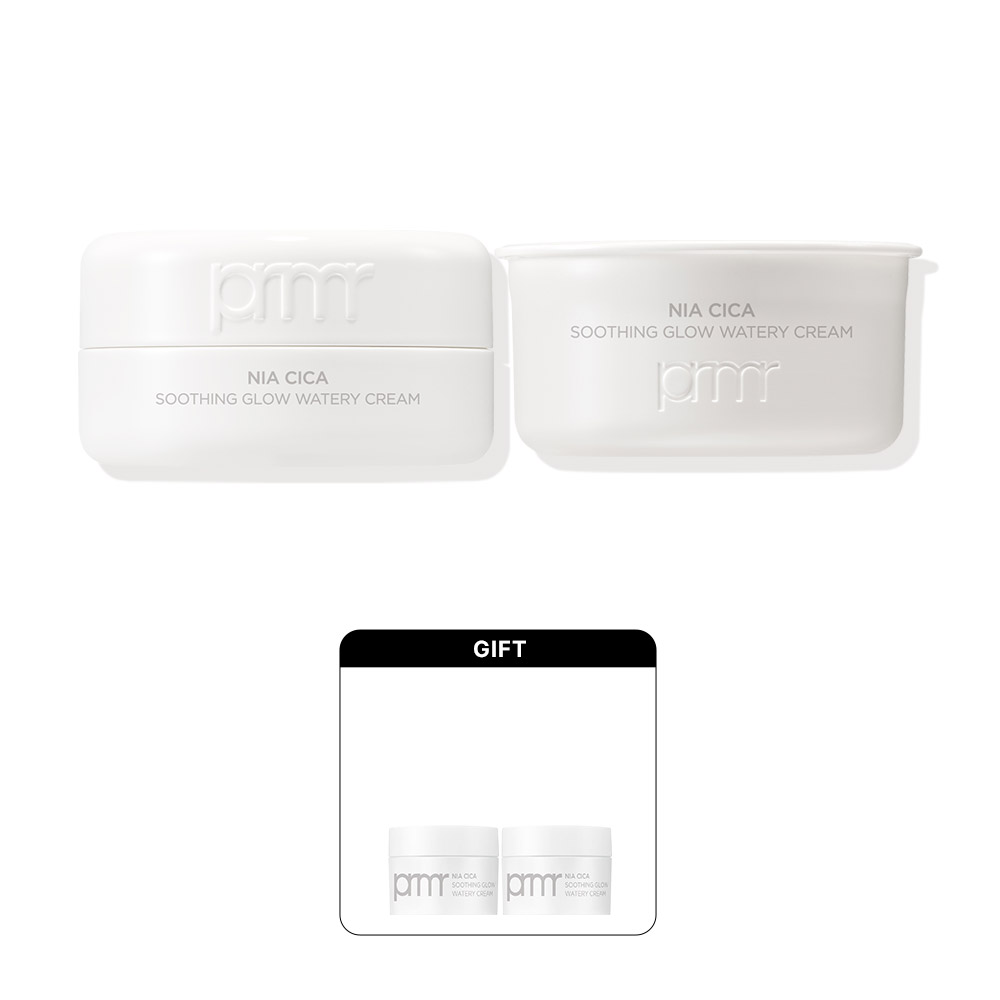 프리메라 나이아시카 수딩글로우 워터리크림 30ml + 리필 30ml (+10mlx2) 제품 이미지