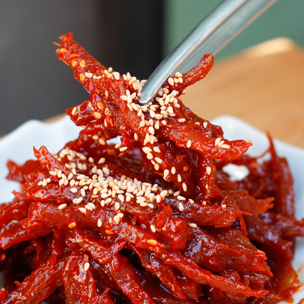 고추장 더덕장아찌 국산 어르신반찬 순창 성도집 500g - 상세 이미지 5