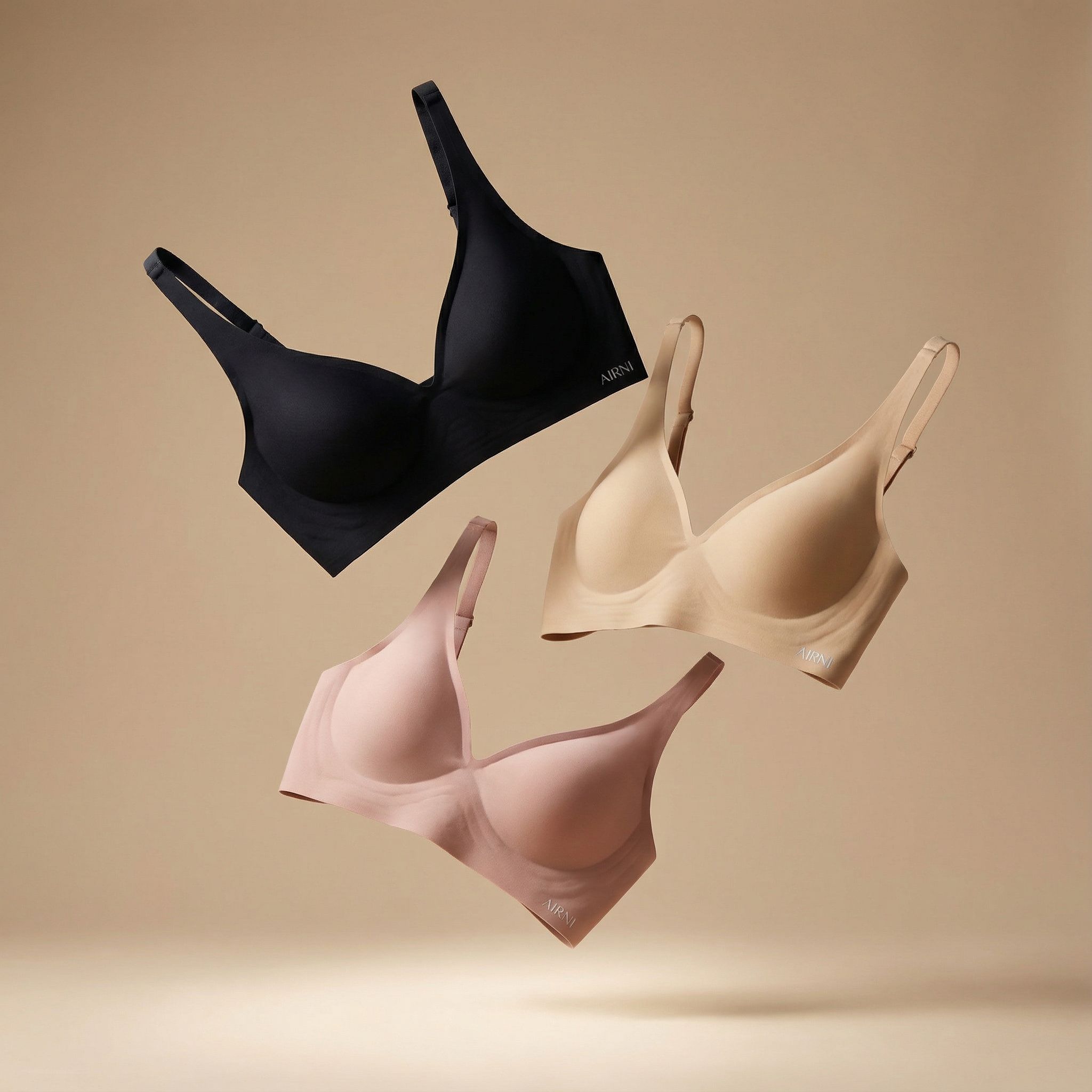 AIRNI 에어니 라이트핏 심리스 브라팬티 속옷세트 제품 이미지