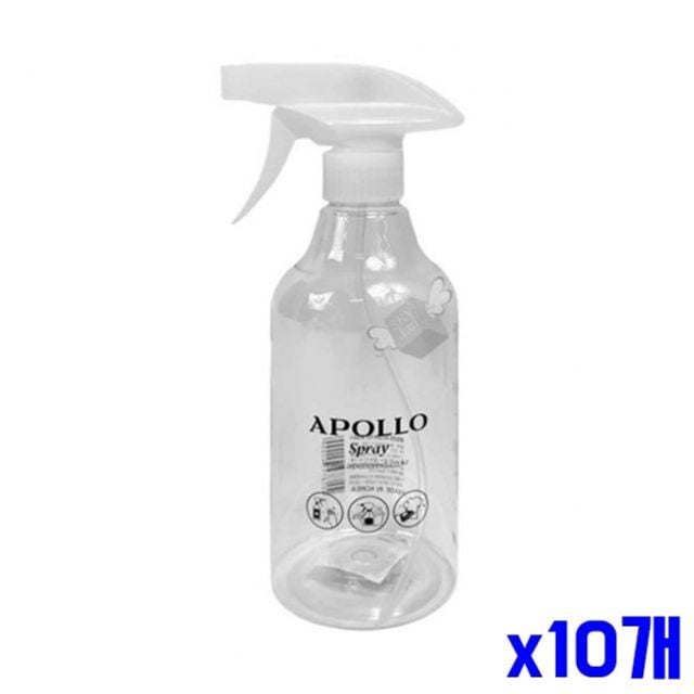 투명 용기 다용도 분무기 500ml x10개 분사스프레이 - 상품 이미지