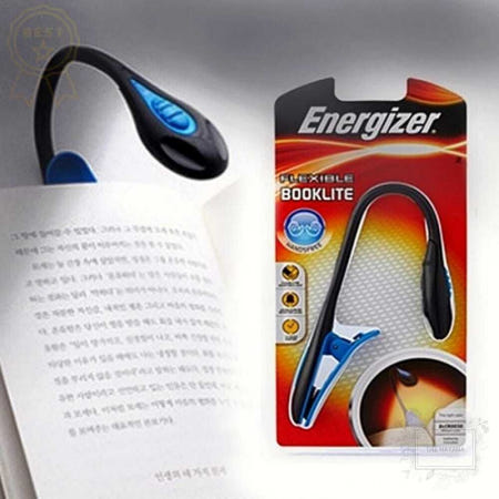 [나야나협력사]북라이트 에너자이저 독서등 휴대용 LED 램프 1개입