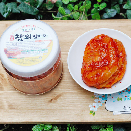 참외장아찌 고추장 아삭아삭 짱아치 1kg 순창 태광 - 상세 이미지 5