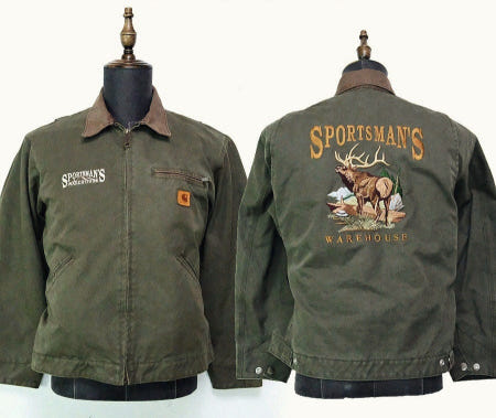 칼하트 [해외]칼하트 워크 자켓 디스트로이트 레트로 빈티지 자켓 그린 CARHARTT