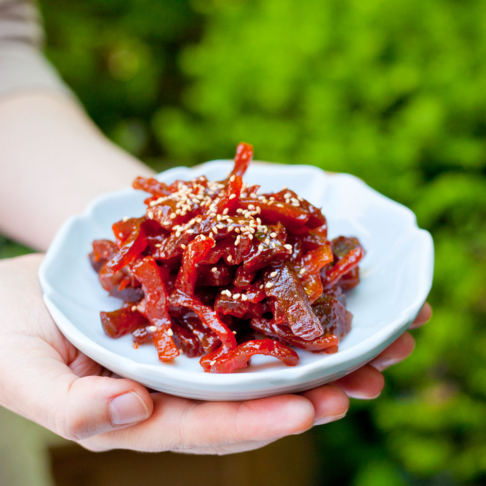 무장아찌 고추장 양념 썰어서 무침 500g 순창 진영희 이미지 7