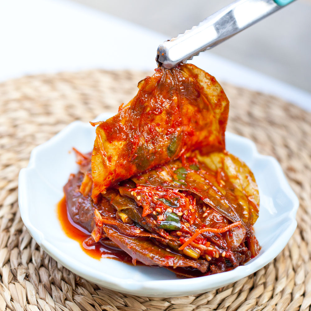 양념 단풍 노란 콩잎장아찌 국산 1kg 태광 - 상세 이미지 4