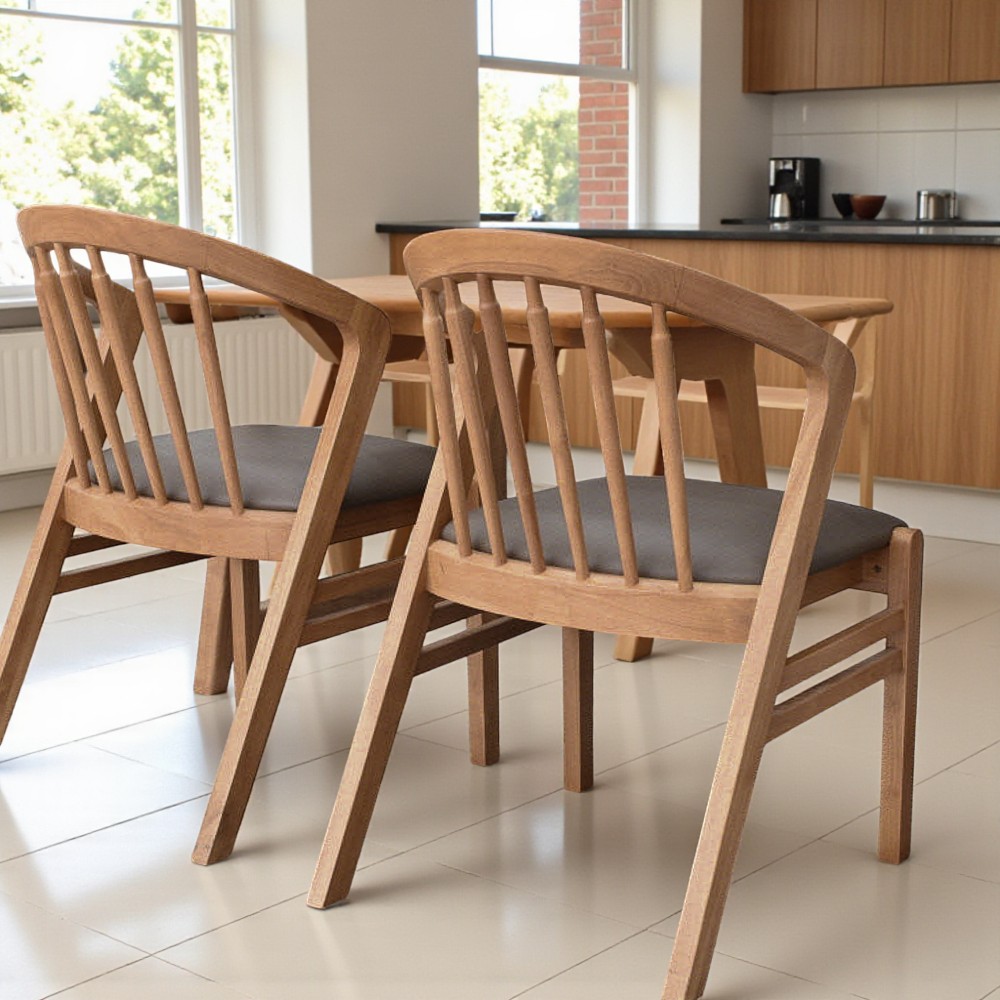 이즈네이처 써클 Italy 세라믹 6인용식탁세트 원목식탁 3인벤치1+의자3