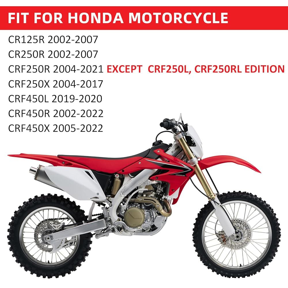 혼다 CRF450R CRF250R CR250R CR125 CRF450X CRF250X CRF250R용 프론트 리어 브레이크 패드 소결 - 상세 이미지 2