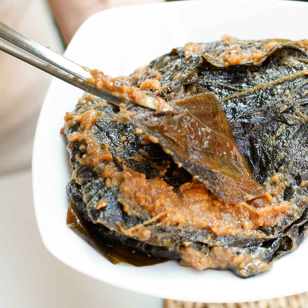 된장 콩잎 삭힌 장아찌 맛난반찬 순창 이기남 1kg - 상세 이미지 5