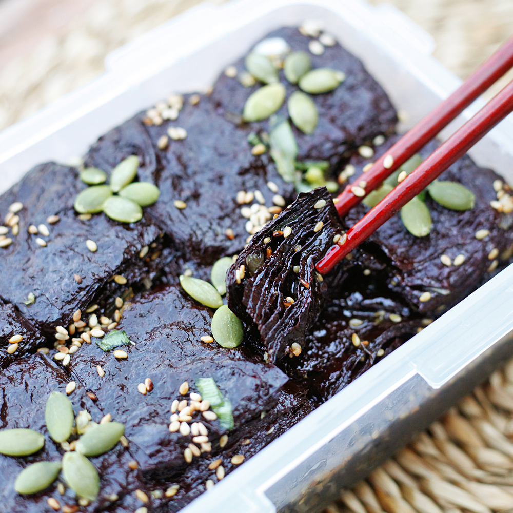 순창 김장아찌 짱아치 1kg 수제반찬 한식간장절임 박현순 - 상품 이미지