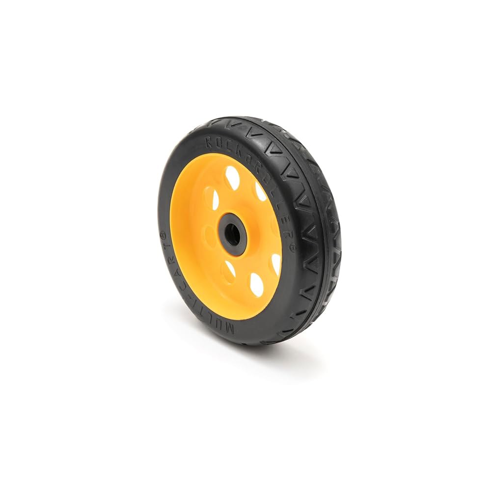 Rock-N-Roller R-Trac 리어 2팩, 20.3 플랫 휠 (RWHLO8X2) 및 2인치) 한 R8 카트, 5.1 cm(8 쌍, 멀티 R6 허브 오프셋 - 상품 이미지