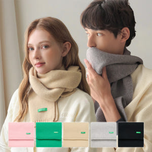 베네통 소프트 컬러 니트 머플러 솔직 후기 | 실사용자 리뷰 분석 - 상품 이미지 1