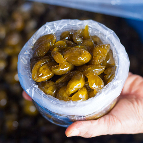 매실장아찌 청 매실 절임 짱아치 반찬 1kg 순창 해목 - 상품 이미지