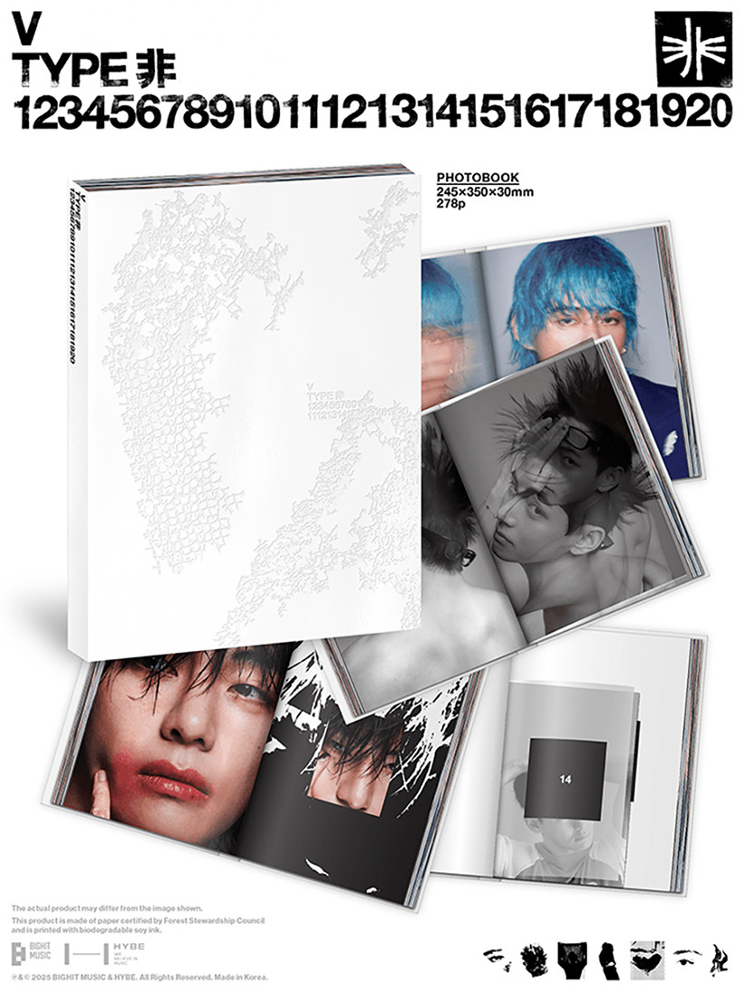 BTS V Photobook — Poster Version
