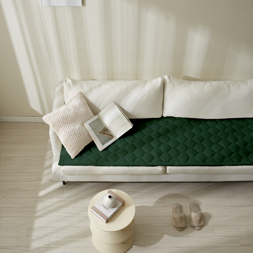 호이데코 라쎄 토퍼 쇼파패드 딥 그린, 60x120(2인용)