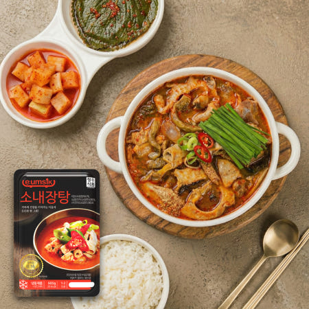 청우식품 이음식 소내장탕 냉동 600g 1개