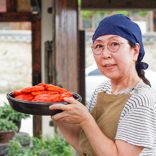 참외장아찌 고추장 짱아치 반찬 순창 김점례 - 상품 이미지
